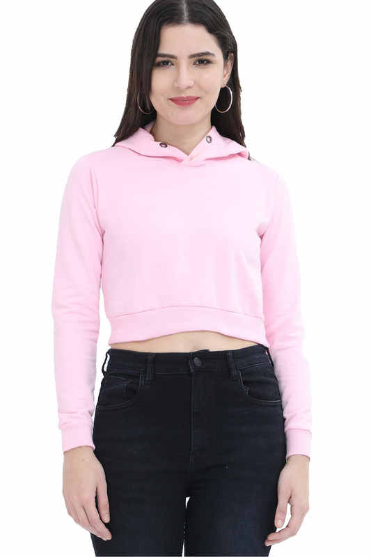 Trendy Crop Hoodie